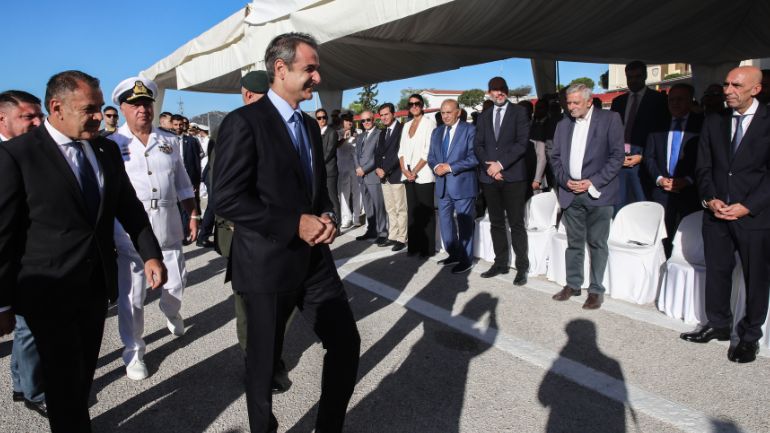 Μητσοτάκης: Τα σύνορά μας έχουν χρώμα γαλάζιο κι όχι γκρίζο