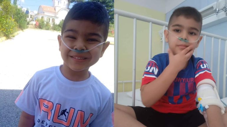 Παιδική Χαρά: Τετράχρονο αγοράκι χρειάζεται μεταμόσχευση πνευμόνων – Μόνη του ελπίδα να μεταβεί στο εξωτερικό