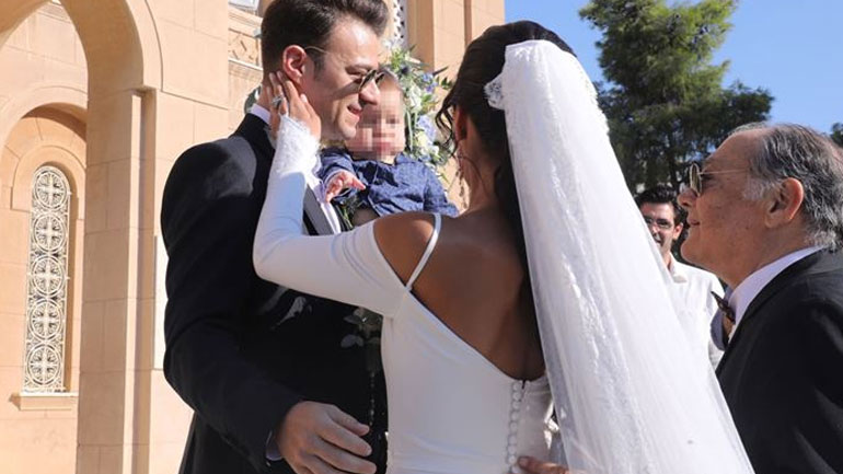 Κωνσταντίνος Γαβαλάς-Ελευθερία Κοντογεώργη: Ο γάμος και η βάφτιση του γιου τους – Φωτογραφίες