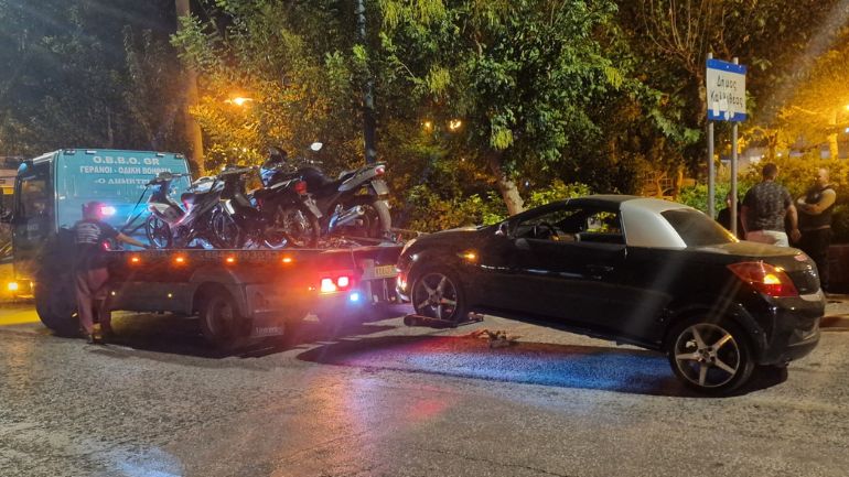 Πήραν «φωτιά» οι γερανοί της Τροχαίας