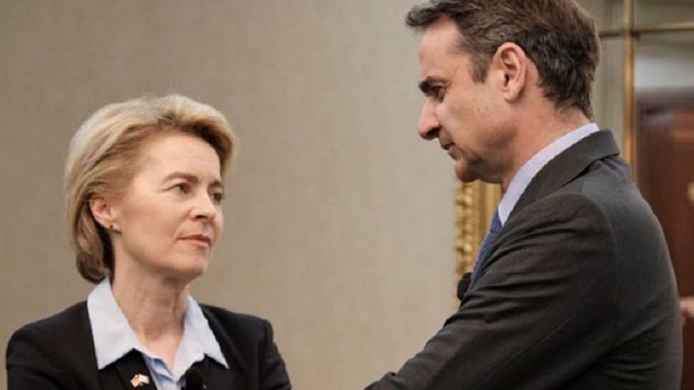 Μητσοτάκης σε Φον ντερ Λάιεν για την κλιμάκωση της τουρκικής παραβατικότητας