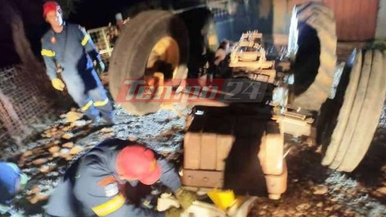 Αχαΐα: Νεκρή 59χρονη που καταπλακώθηκε από τρακτέρ