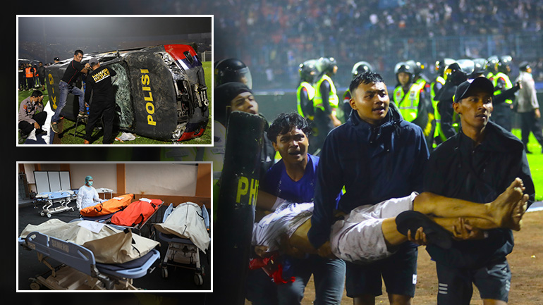 Ασύλληπτη τραγωδία με 125 νεκρούς σε γήπεδο της Ινδονησίας