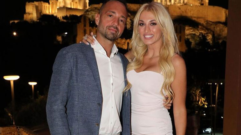 Κωνσταντίνα Σπυροπούλου – Βασίλης Σταθοκωστόπουλος: Οι πρώτες εικόνες από τον γάμο τους