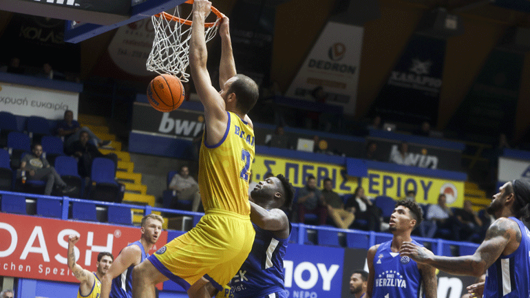 Basketball Champions League: Με το δεξί το Περιστέρι του Σπανούλη, 86-70 την Μπνέι Χερτζλίγια