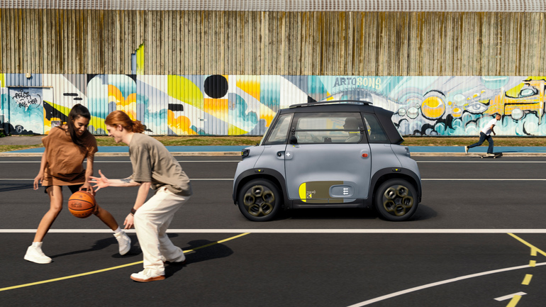 Με νέο εξοπλισμό και ζωντανά χρώματα η ειδική έκδοση Citroën My Ami Tonic