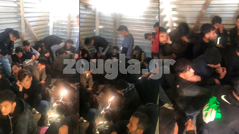 Περαία Θεσσαλονίκης: Εντοπίστηκαν 50 μετανάστες στοιβαγμένοι μέσα σε καλύβα – Μεγάλη επιχείρηση της ΕΛ.ΑΣ