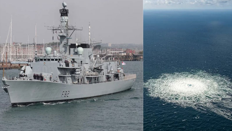 Βρετανικά πολεμικά πλοία αναλαμβάνουν την προστασία υποθαλάσσιων καλωδίων και αγωγών στη Βόρεια Θάλασσα