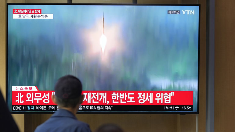 Βόρεια Κορέα: Μέτρα ανταπόδοσης στις δραστηριότητες των ΗΠΑ και της Νότιας Κορέας οι πρόσφατες πυραυλικές δοκιμές