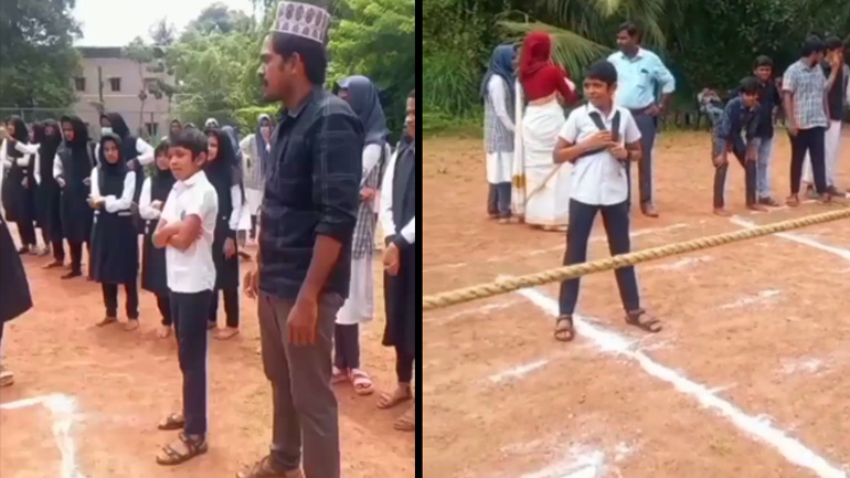 Μαθητής μιμείται τον ήχο της σφυρίχτρας