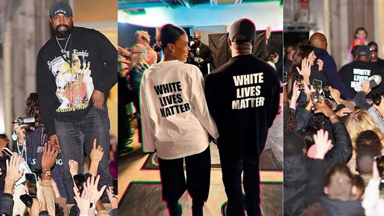 «White Lives Matter»: Το φούτερ του Kanye West που προκάλεσε παγκόσμια κατακραυγή και το bullying σε Αφροαμερικανή δημοσιογράφο