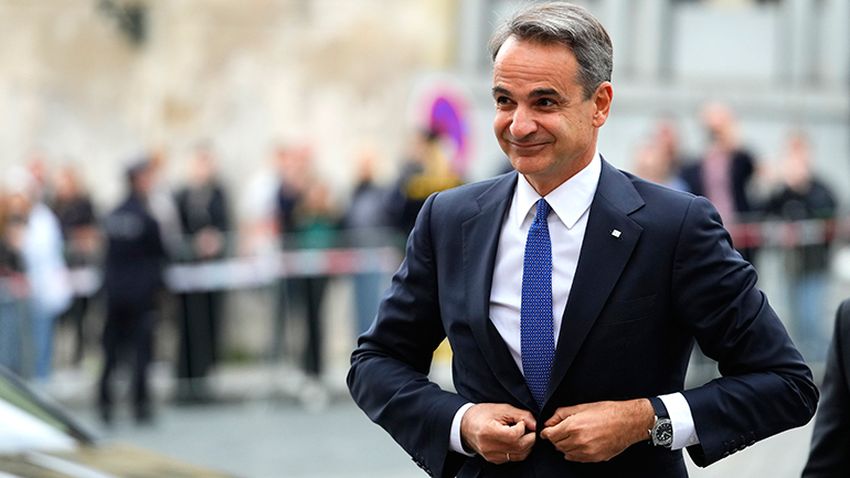 Μητσοτάκης: H Ελλάδα δεν μπορεί από θέση αρχής να δεχθεί καμία παραβίαση συνόρων με τη βία Μητσοτάκης: H Ελλάδα δεν μπορεί από θέση αρχής να δεχθεί καμία παραβίαση συνόρων με τη βία