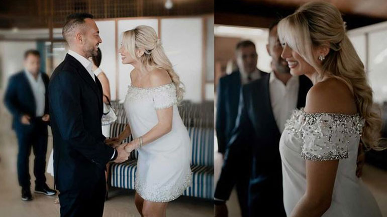 Κωνσταντίνα Σπυροπούλου: Το φωτογραφικό άλμπουμ από τον γάμο της με τον Βασίλη Σταθοκωστόπουλο