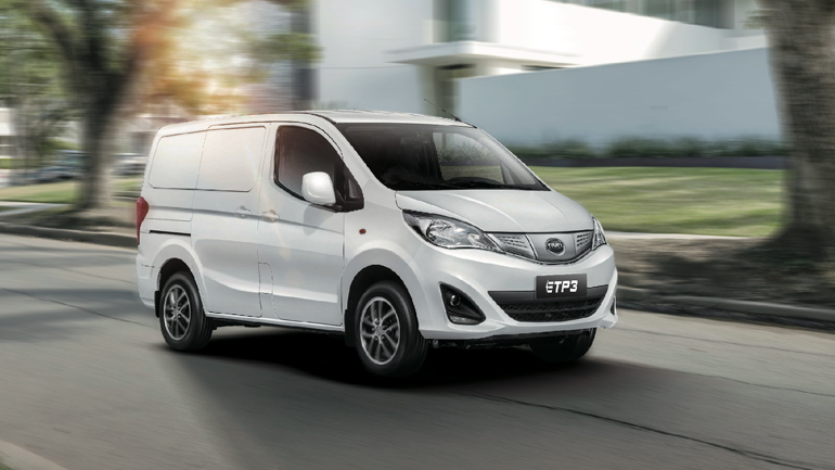 Τα νέα ηλεκτρικά επαγγελματικά οχήματα της BYD έφθασαν στην Ελλάδα