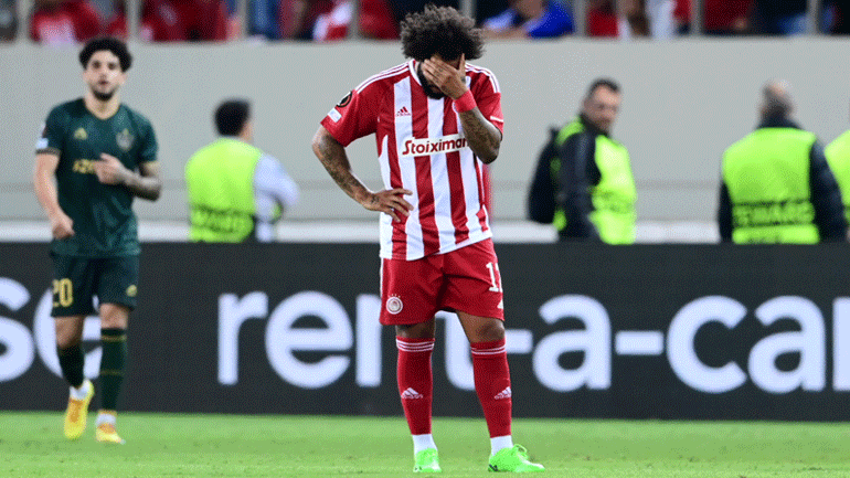 Βαριά ήττα για τον Ολυμπιακό, 3-0 η Καραμπάγκ