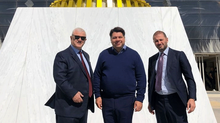 ΑΕΚ: Στην OPAP Arena ο πρέσβης των ΗΠΑ, Γ. Τούνης