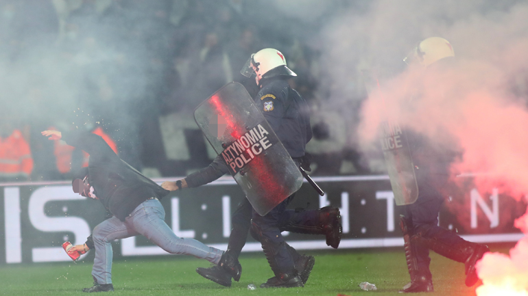 Ταυτοποιήθηκαν έντεκα άτομα για συμμετοχή σε επεισόδια στο ΠΑΟΚ – Άρης, πέρσι τον Νοέμβριο