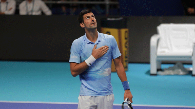 Astana Open: Ο Τζόκοβιτς αντίπαλος του Τσιτσιπά στον τελικό, μετά την αποχώρηση του Μεντβέντεφ