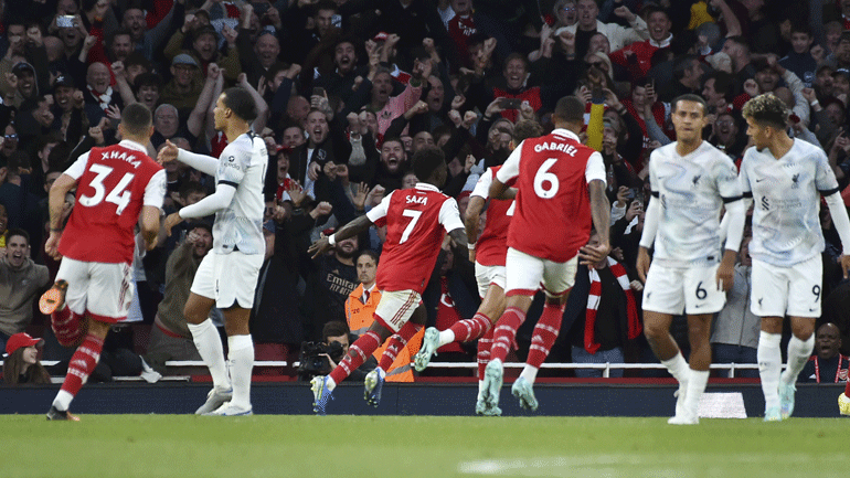 Αγγλία: Δεν αφήνει την κορυφή η Άρσεναλ, 3-2 τη Λίβερπουλ