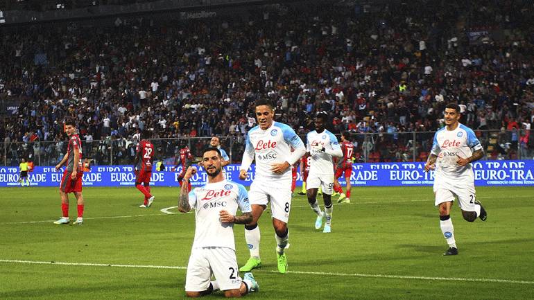 Ιταλία: Παρέμεινε στην κορυφή η Νάπολι, 4-1 την Κρεμονέζε