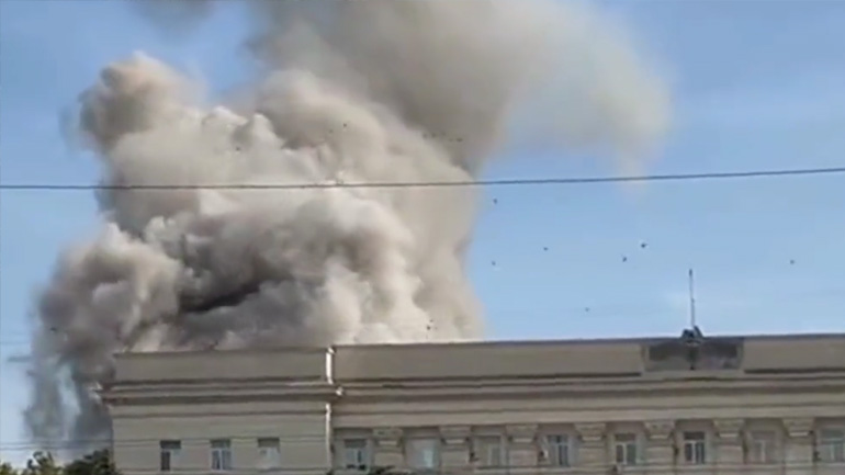 Ρωσία: Ισχυρή έκρηξη ακούστηκε στο Μπέλγκοροντ, κοντά στα σύνορα με την Ουκρανία