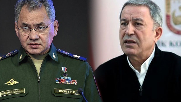 Χ. Ακάρ – Σ. Σοϊγκού: Ο Τούρκος Υπ. Άμυνας διέκρινε αμοιβαία κατανόηση στην ανάγκη εκεχειρίας