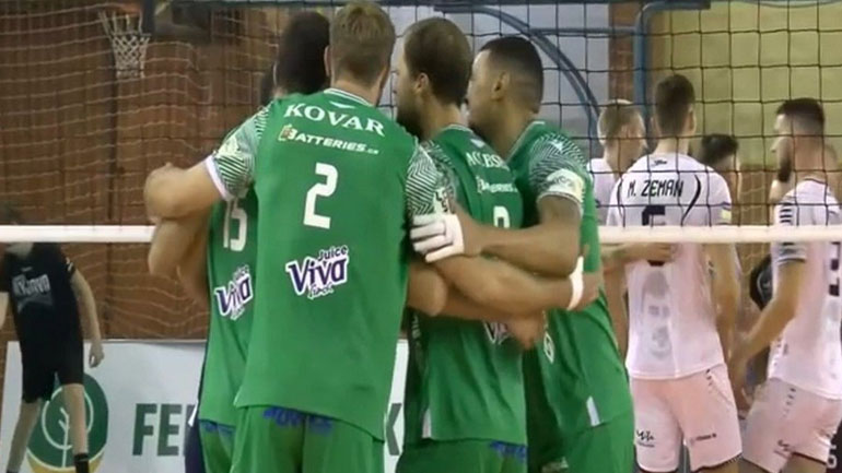 Challenge Cup Ανδρών: Έκανε «περίπατο» στη Σλοβακία ο Παναθηναϊκός, νίκησε 3-1 σετ τη Σπαρτάκ Μιγιάβα