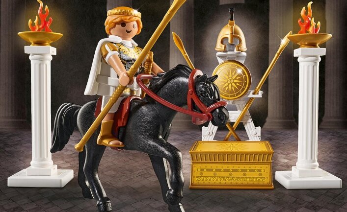 Ο Μέγας Αλέξανδρος “ζωντανεύει” για καλό σκοπό μέσω του νέου PLAYMOBIL play & give