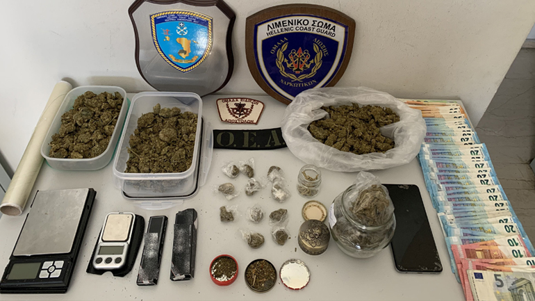 Σύλληψη 21χρονου Έλληνα για κατοχή ναρκωτικών ουσιών στη Χίο