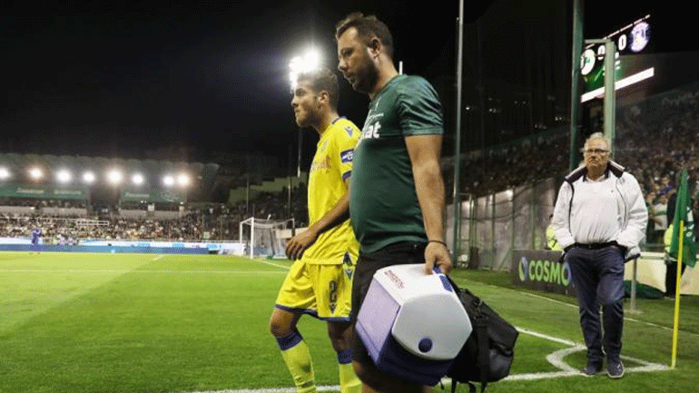 Αστέρας Τρίπολης: Εκτός αγωνιστικής δράσης για έναν μήνα ο Ρούμπεν Γκαρθία