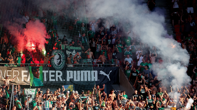 Παναθηναϊκός: Συνολικό πρόστιμο 105.500 ευρώ για τα δύο καλοκαιρινά ματς με τη Σλάβια Πράγας