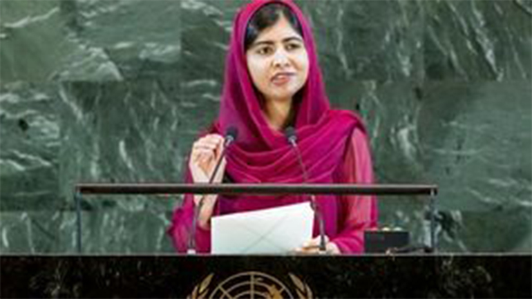 Eπίσκεψη της Μαλάλα Γιουσαφζάι σε διασωθείσες γυναίκες