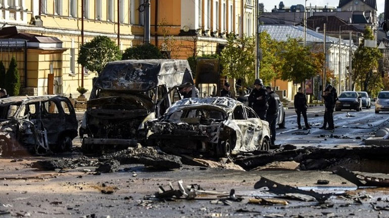Νέοι βομβαρδισμοί στην περιφέρεια του Κιέβου