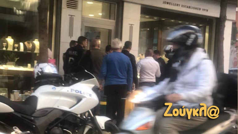 Ληστεία σε χρυσοχοείο στην Πατησίων