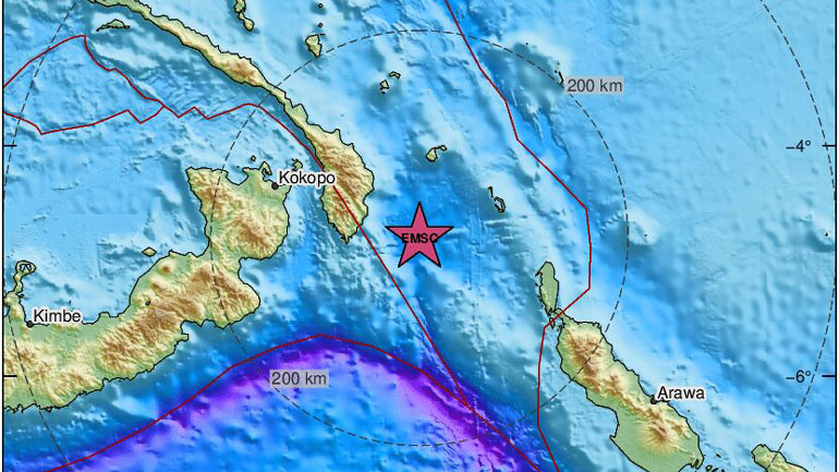 Σεισμός 6,4 ρίχτερ στην Παπούα Νέα Γουινέα