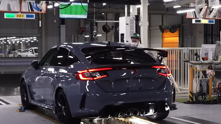 Δείτε βήμα – βήμα τη διαδικασία κατασκευής ενός Honda Civic Type-R