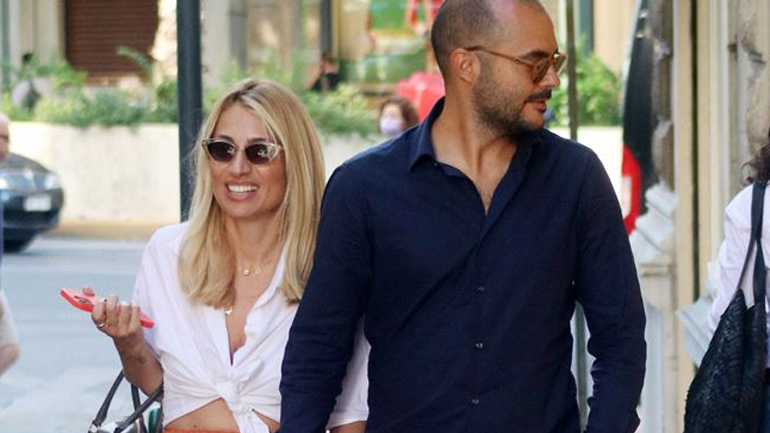 Μαρία Ηλιάκη-Στέλιος Μανουσάκης: Σπάνια δημόσια εμφάνιση για το ερωτευμένο ζευγάρι