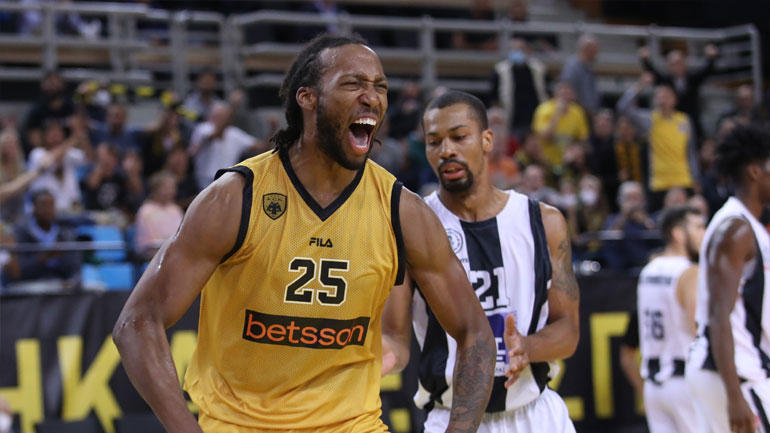 Έκανε το «2 στα 2» στην Basket League η ΑΕΚ, 83-68 τον Απόλλωνα Πατρών