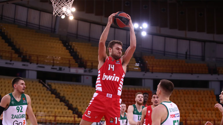 Euroleague: MVP της 2ης αγωνιστικής ο Βεζένκοφ