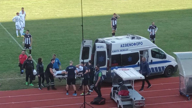 Ηρακλής: Ανησύχησαν με τον Χρουσιέλ στο Καυτανζόγλειο, έχασε για λίγο τις αισθήσεις του