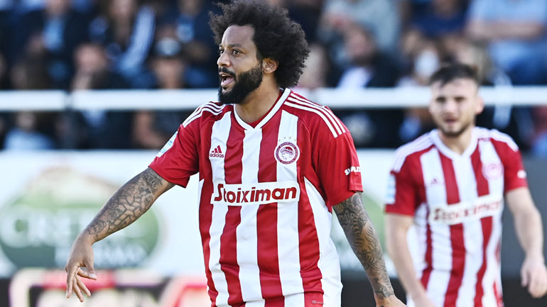 Ολυμπιακός: Xωρίς Μαρσέλο με τον ΠΑΟΚ, στην αποστολή οι Εμβιλά και Ελ Αραμπί