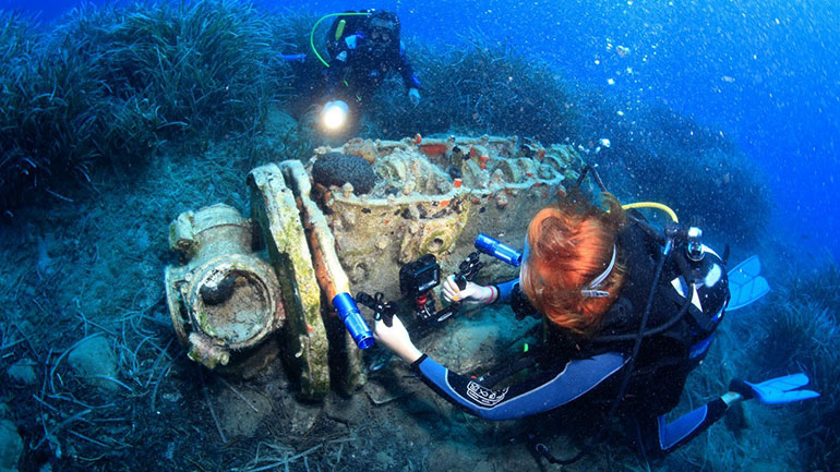 Γερμανικό «Στούκα» του Β’ Παγκοσμίου Πολέμου ταυτοποιήθηκε στα νερά της Καρπάθου