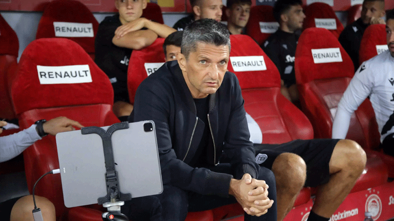 ΠΑΟΚ: Αποχώρησε από τη συνέντευξη Τύπου ο Λουτσέσκου