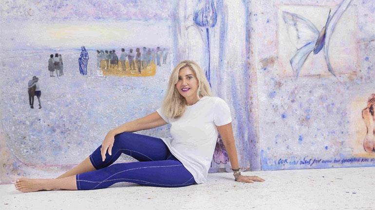 «Στο φως»: Ατομική έκθεση ζωγραφικής της Εριέττας Βορδώνη