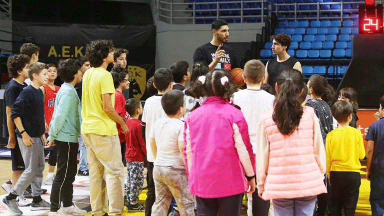 ΑΕΚ: To camp του Καντέρ στο Olympic Hall
