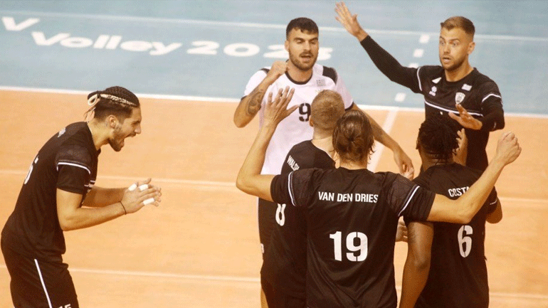 Βόλεϊ: Πρόκριση με δύο νίκες για τον ΠΑΟΚ στο Τσάλεντζ Καπ