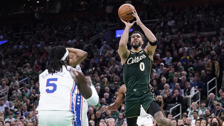 ΝΒΑ: Πρεμιέρα με νίκη για τους Σέλτικς, 126-117 τους Σίξερς με πρωταγωνιστή τον Τέιτουμ! ΝΒΑ: Πρεμιέρα με νίκη για τους Σέλτικς, 126-117 τους Σίξερς με πρωταγωνιστή τον Τέιτουμ!