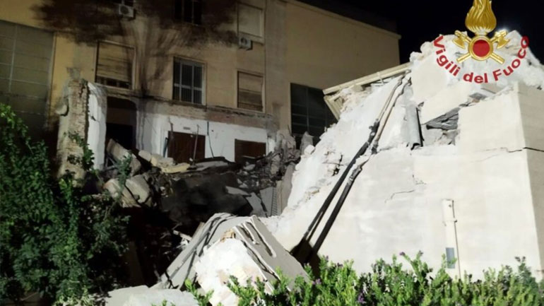 Ιταλία: Κατέρρευσε αίθουσα πανεπιστημίου στην πόλη Κάλιαρι – Προς το παρόν δεν υπάρχουν αναφορές για τραυματίες