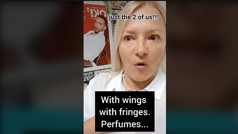 Από το Tik Tok της φοβερής Καρδιτσιώτισσας Χαράς Τσιώλη