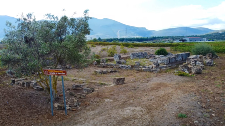 Ο ναός του Ηρακλή στις Αρχαίες Κλεωνές